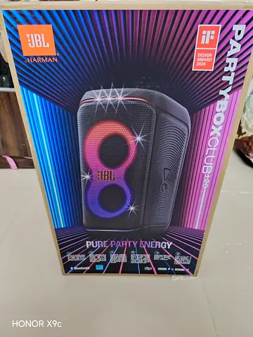 JBL PartyBox Club 100 Portable Speaker for Ultimate Party Vibes