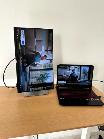 Dell 24 Boarderless Rotatable Monitor