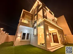 🌟 Luxury Brand New 7-BHK Corner G+2 Villa in Al Zahya | BUA 4,500 SQFT | AED 2.55M | Ready to Mov