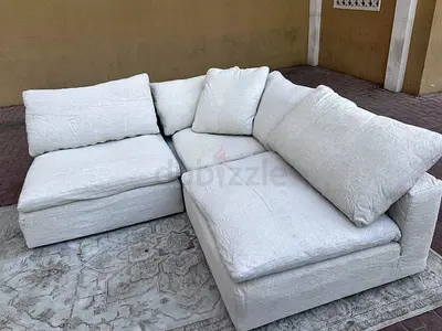 3___peice original Luscious feather filled Super Comfortable sofa