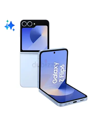 Galaxy Z Flip 6 Single SIM + eSIM Blue 12GB RAM 512GB 5G - Middle East Version