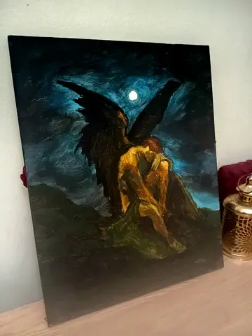 Emotional Angel Painting