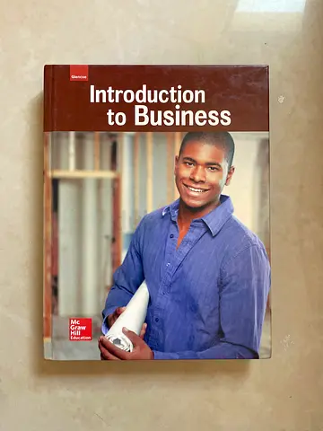 McGraw Hill Introduction to Business book