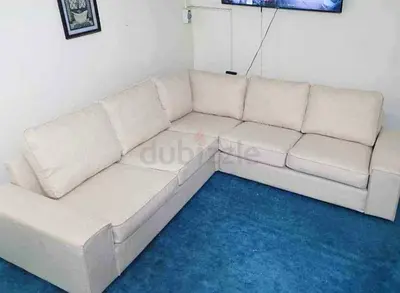 Ikea Kivik Corner Sofa Beige perfect Condition