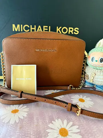 Chic Michael Kors Brown Crossbody Bag for Sale