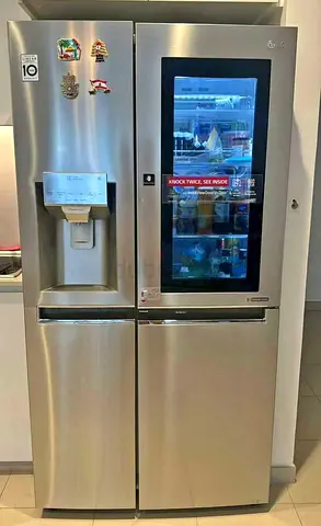 Lg new model latest version instavew door in door with water dispenser ice maker refrigerator same l