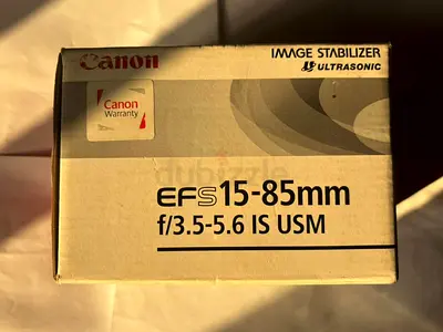Canon EFS 15-85mm Lens with Image Stabilizer