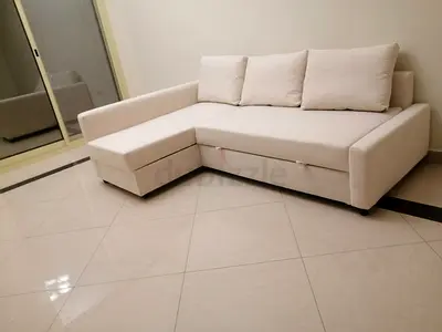 Comfortable and Space-Saving L-Shaped Sofa bed with Storage
