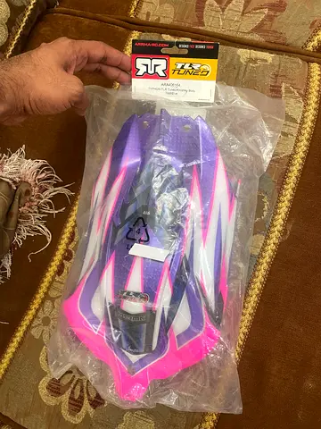 ARRMA TYPHON TLR BRAND NEW TUNED FINISHED BODY RED/BLUE FOR SALE!!! UNOPENED CONDITION