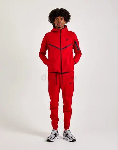 Nike Tech fleece Full Tracksuit Red