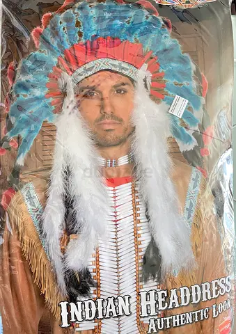 Authentic Indian Headdress for Costumes