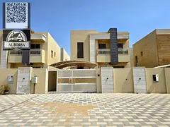 Villa for rent in Al Yasmin, 3 master bedrooms, living room, majlis, large yard with maid's room