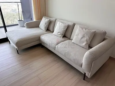 Selling in excellent Condition The _ Loom Collection L shape sofa