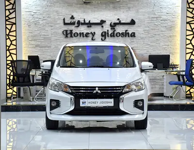 EXCELLENT DEAL for our Mitsubishi Attrage ( 2021 Model ) in White Color GCC Specs