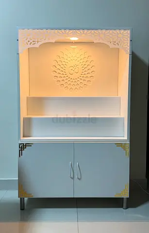 Brand New Custom Built Hindu Temple (Pooja Mandir) Never Used - Made with ikea furniture