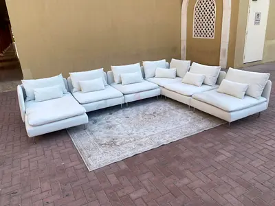 Ikea soderhamn u shape sofa