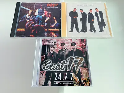 3 East 17 Music CD’s