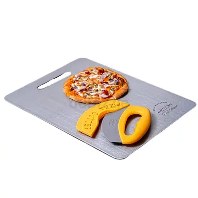 Raha Matbakh Stainless Steel Cutting Board 30x40cm