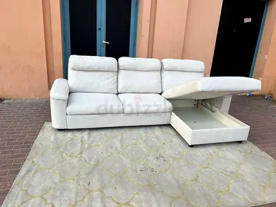 Selling in excellent Condition Ikea Lidhult Sofa Bed with Storage