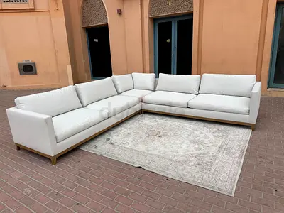 Selling high quality CrateBarrel Corner Sofa Beige