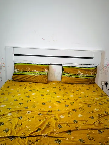 Comfortable and Stylish Bed Frame with Bedding Included