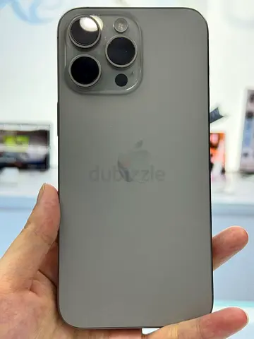 Iphone 15 Pro Max - Natural Titanium /256GB - TDRA - Excellent Condition