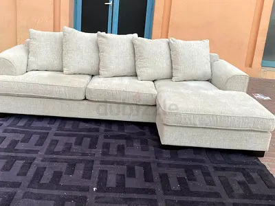 Perfect Condition The One Kingston Sectional Sofa Beige
