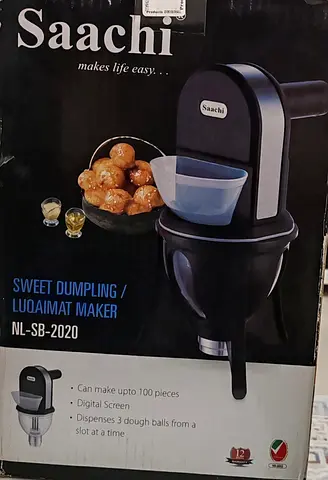 Saachi Sweet Dumpling / Luqaimat Maker NL-SB-2020 - Perfect for Delicious Treats!
