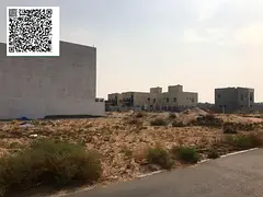 For sale in Ajman, Al Zahia area, land in a very excellent location, freehold for all nationalities,