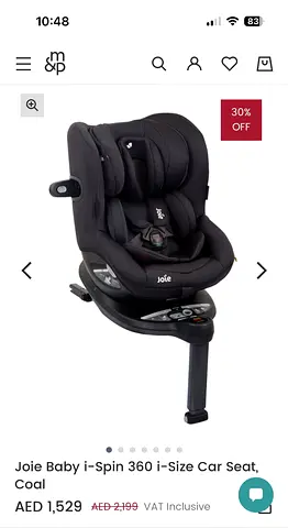 Joie i-spin 360 car seat
