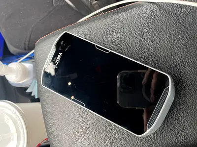 The Zebra TC57HO is a rugged, enterprise-class touch mobile computer barcode scanner with 4g