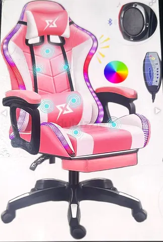 Coolbaby Ergonomic Gaming Chair with LED Light