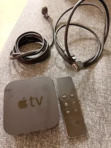 Apple TV A1625 with Remote and Cables for Sale