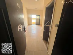 For rent: 1 bedroom hall in Al Rashidiya 3 Ajman, opposite Ladies Park, 2 bathrooms, split AC, built