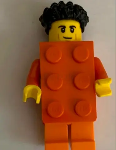 Lego vricksuit dark orange