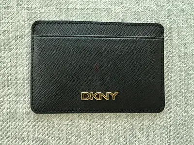 DKNY Black Card Holder for Sale