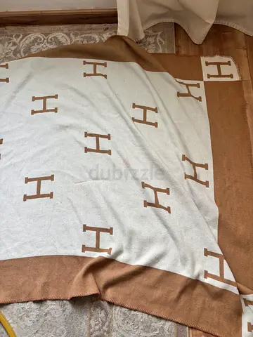 Luxurious Hermes Throw Blanket