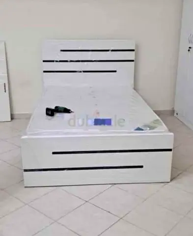 Queen size brand new bed and mattress for sell