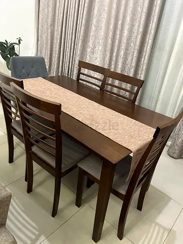 6 chairs dining set