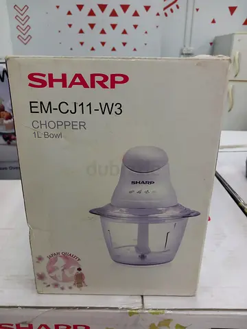 Sharp EM-CJ11-W3 Chopper for Effortless Meal Prep  (Price Negotiable)