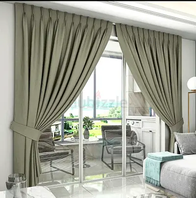 Elegant Floor-Length Curtains for a Cozy Home