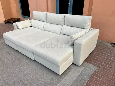 Looks great Condition Ikea Eskelstuna Sofa Bed with Storage