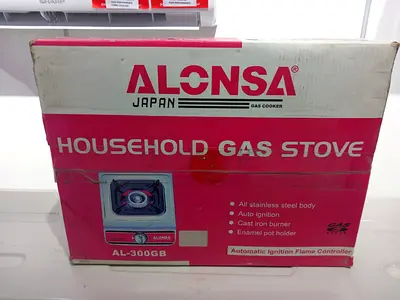 Alonsa Household Gas Stove AL-300GB for Sale  (Price Negotiable)