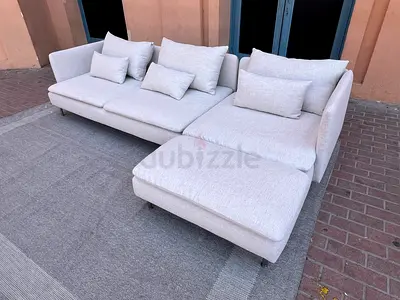 Looks great Condition Ikea Sodhremn L Shape Sofa Beige