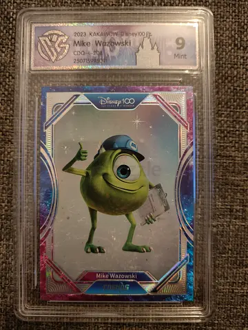 Rare Disney 100 Mike Wazowski Collectible Card