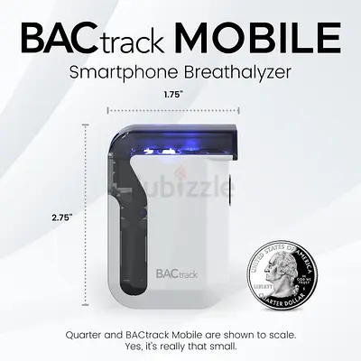 BACtrack Mobile Smartphone Breathalyzer | Professional-Grade Accuracy