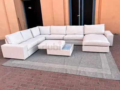 Great Condition Ikea Kivik U Shape Sofa Beige