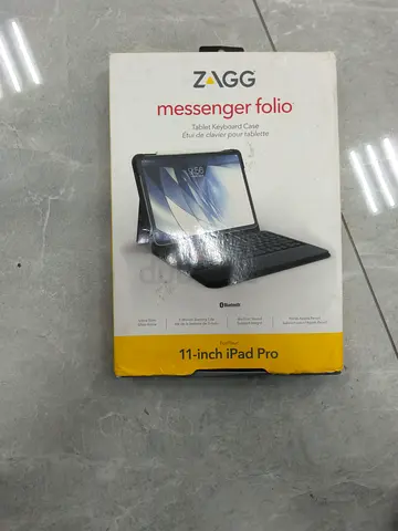 ZAGG MESSENGER FOLIO KEYBOARD CASE FOR (IPAD PRO 11) (ZKB105MFN17) BLACK