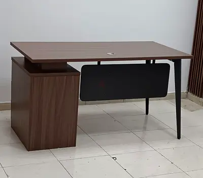 Stylish Wooden Study Table with Storage