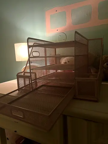 5 Tier mesh desk organizer